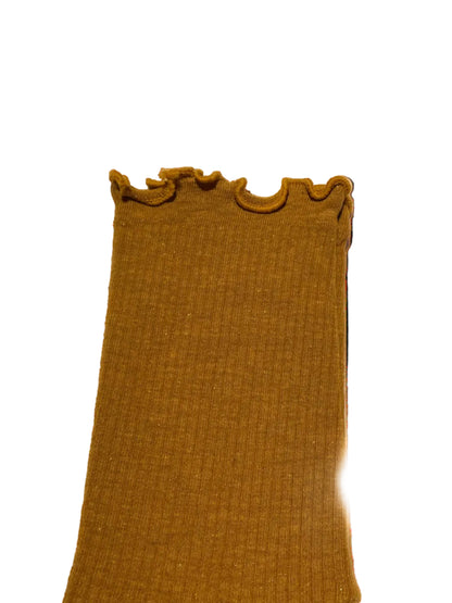 CALCETIN BRILLO MOSTAZA Nº 7