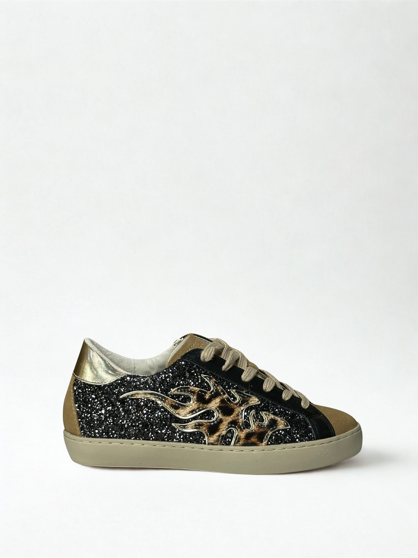 ZAPATILLA JIMENA BLACK/LEOPARDO
