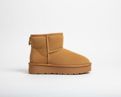 BOTA AUSTRALIANA PIEL PLATAFORMA CAMEL