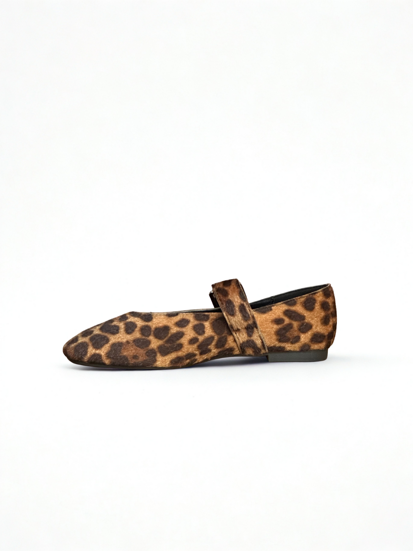 ZAPATO PLANO AMAYA HEBILLA LEOPARDO