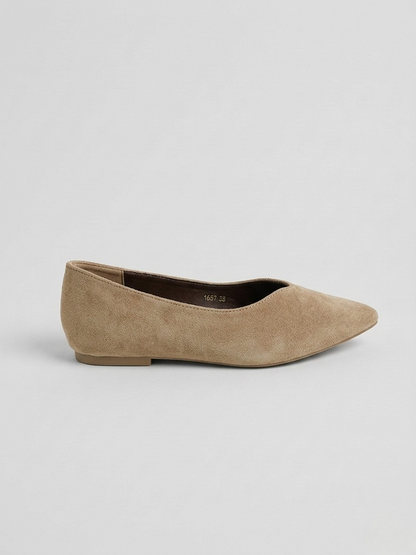 BAILARINA PUNTA FINA KHAKI
