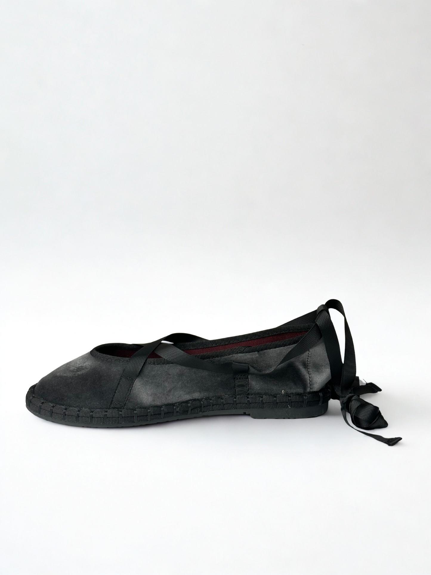 MERCEDITAS CARMEN CINTA TERCIOPELO GRIS