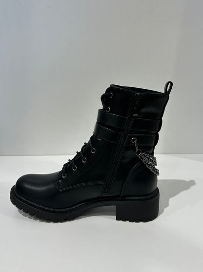 BOTA MILITAR CADENA NEGRA