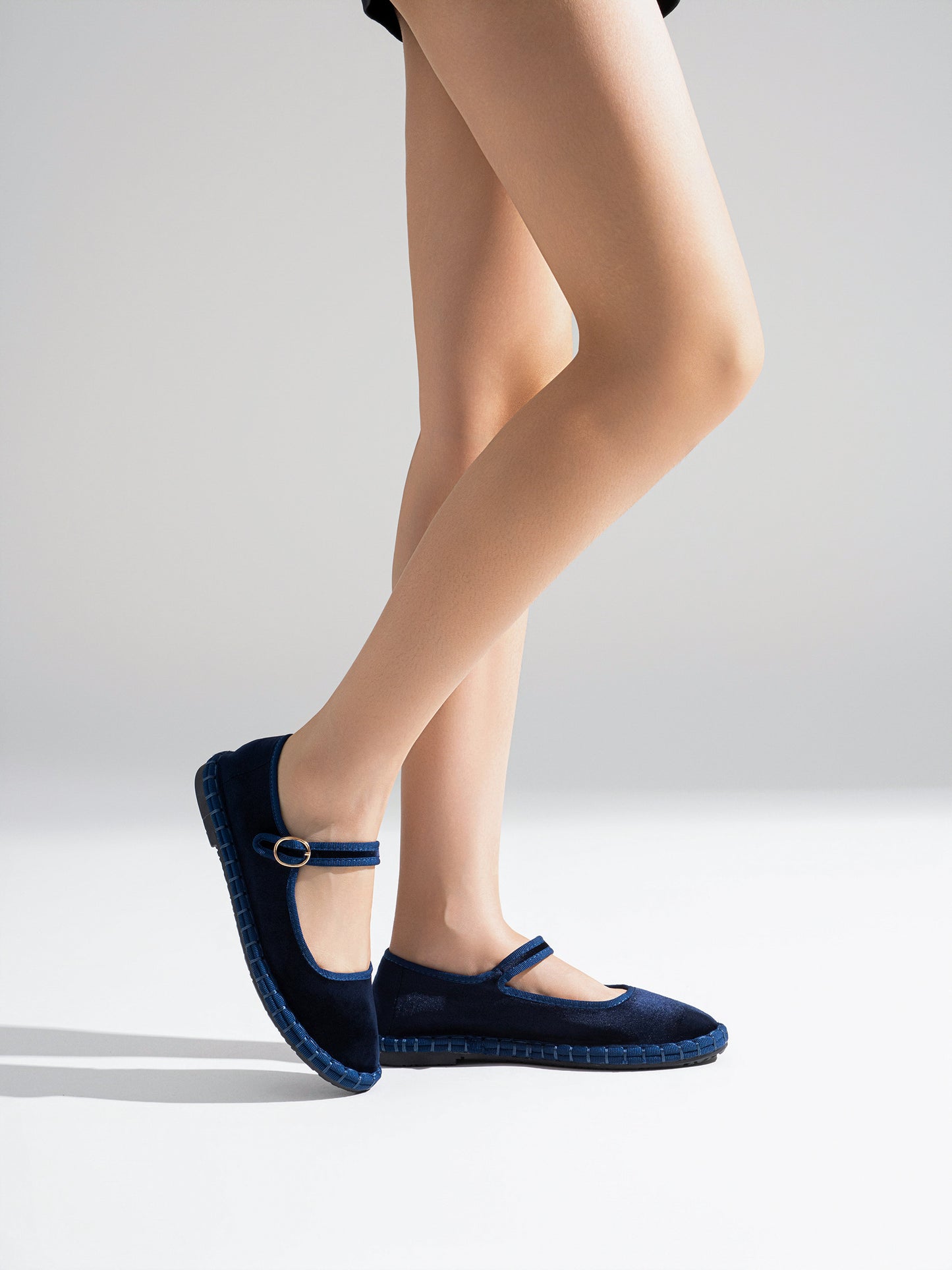 MERCEDITAS MIREIA TERCIOPELO DK BLUE