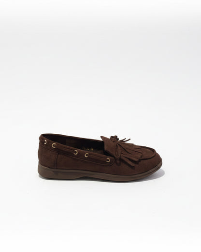 MOCASÍN NÁUTICO FLECOS ANTE BROWN