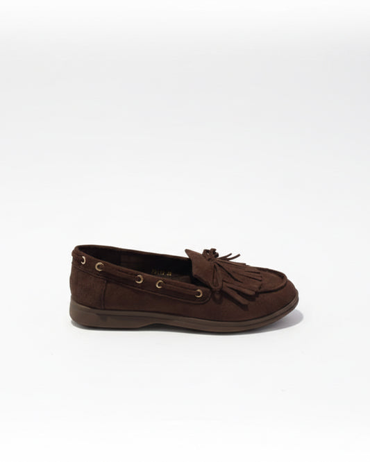MOCASÍN NÁUTICO FLECOS ANTE BROWN