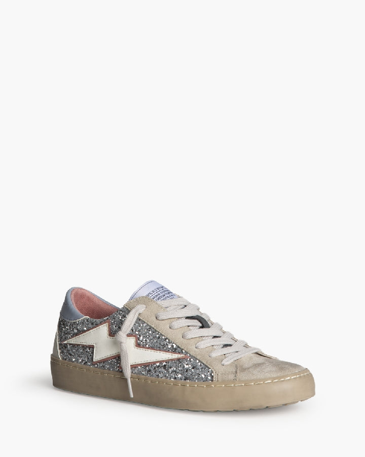 ZAPATILLAS RAYO BRILLOS PLATA
