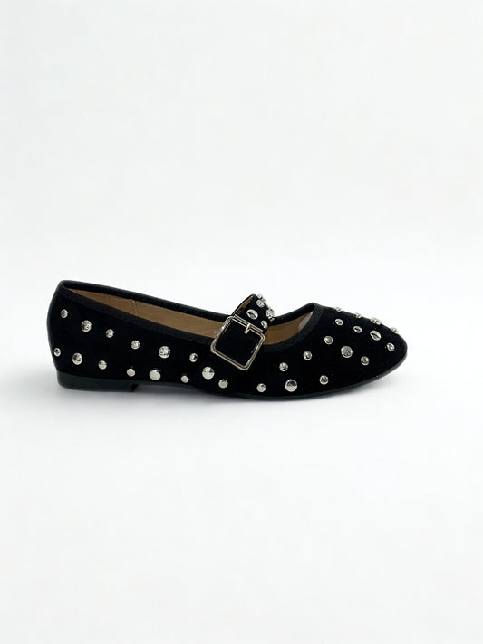 MERCEDITAS TACHUELAS ANTELINA BLACK