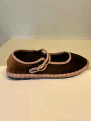 MERCEDITAS MIREIA TERCIOPELO LT BROWN