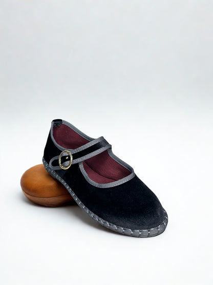 MERCEDITA SOFIA BLACK/GREY