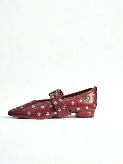 ZAPATO PLANO NURIA TACHUELAS WINE
