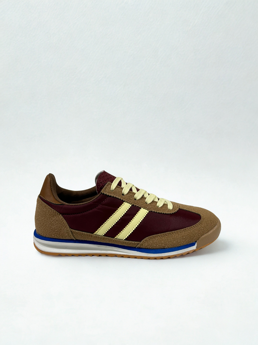 ZAPATILLA RETRO RUNNING BROWN/COFFE
