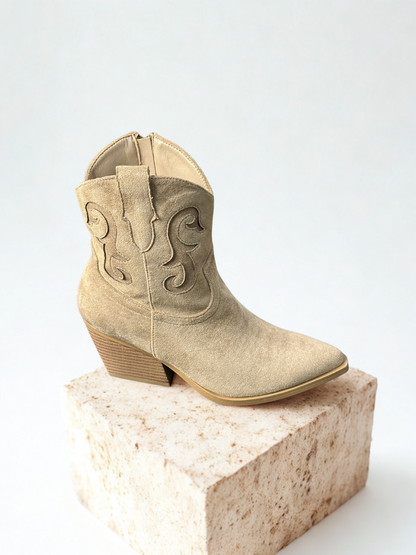 BOTÍN NAIARA COWBOY TAUPE