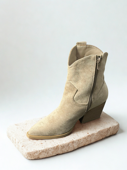 BOTÍN NAIARA COWBOY TAUPE