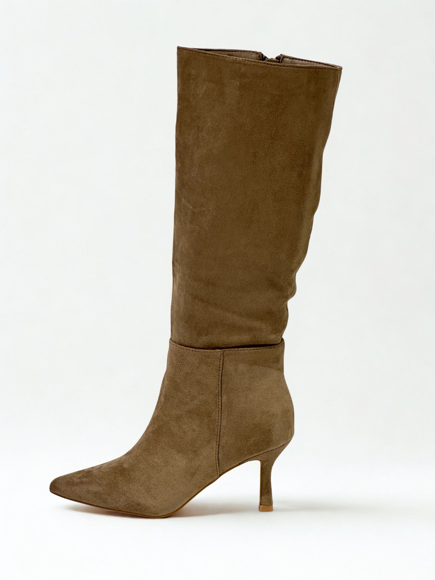 BOTA DIANA TACÓN ANTELINA KAKI