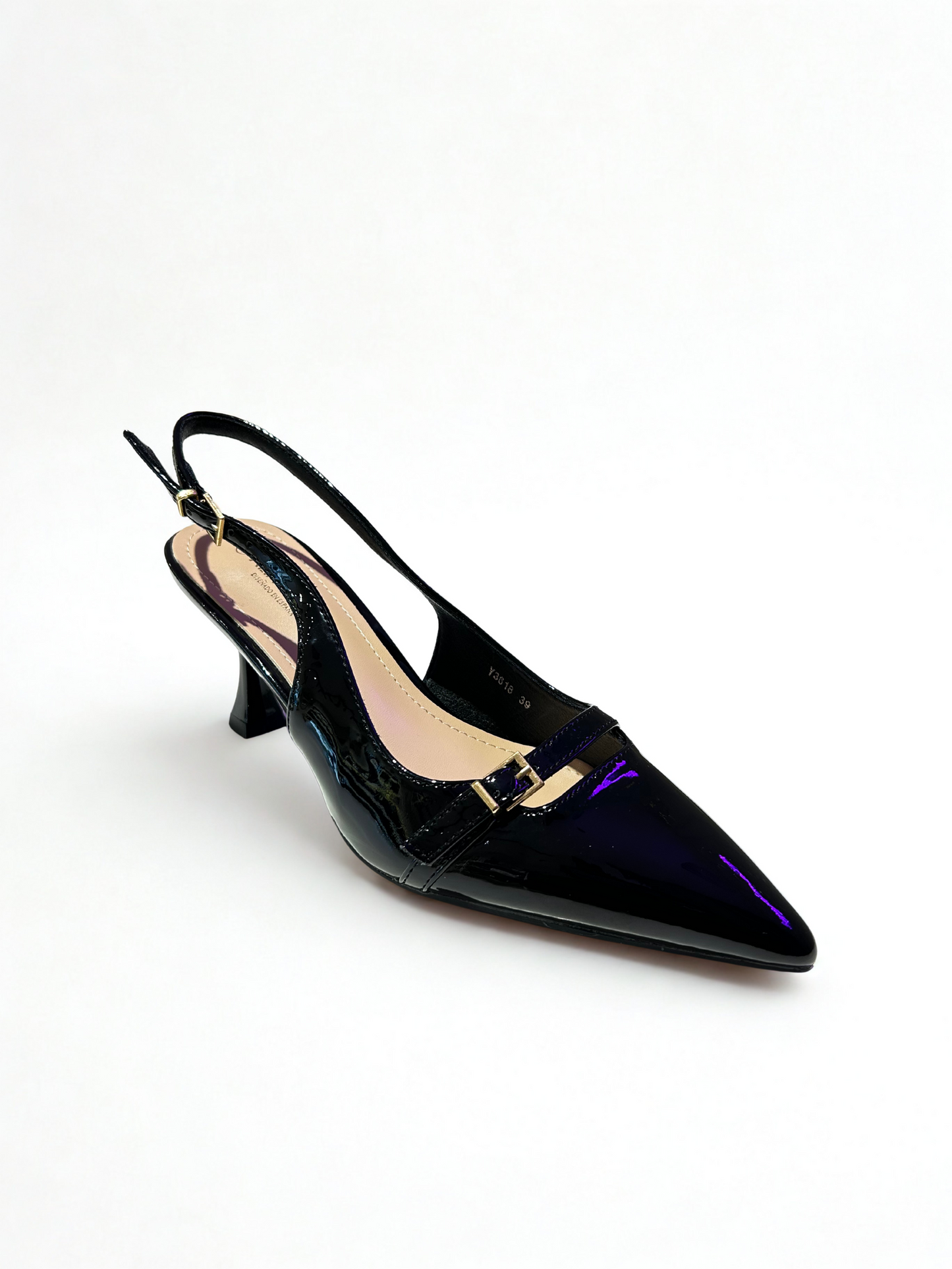 ZAPATO BARCELO DESTALONADO NEGRO