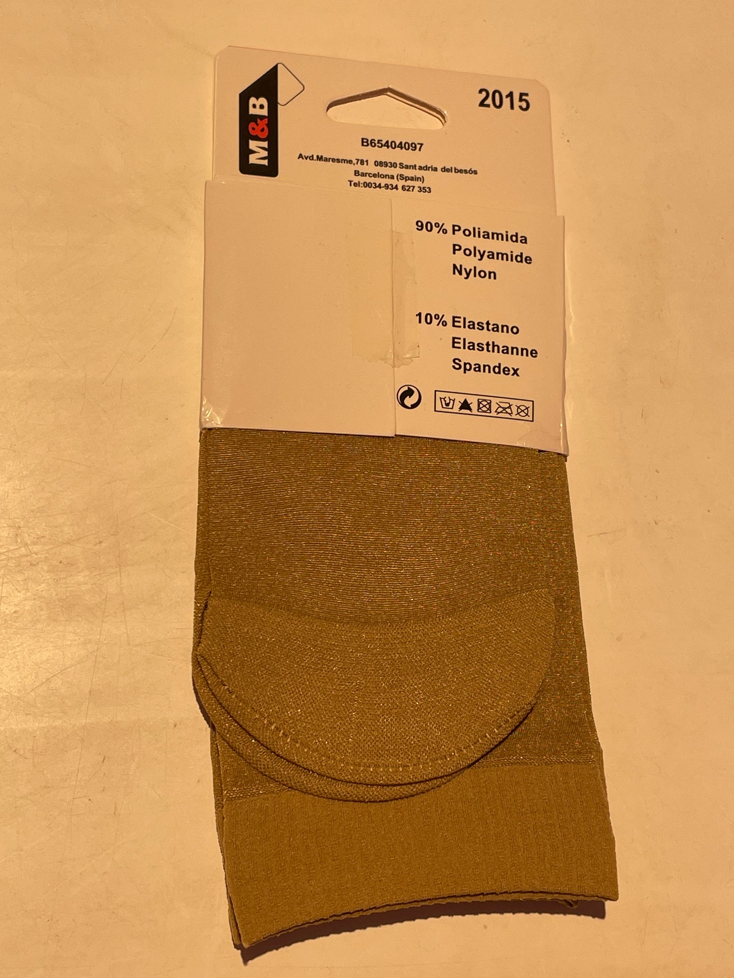 CALCETÍN NYLON NATURAL