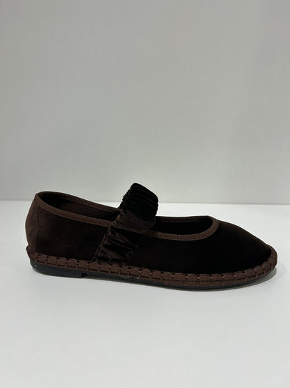 MERCEDITAS BEATRIZ CINTURÓN GOMA BROWN