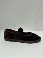 MERCEDITAS BEATRIZ CINTURÓN GOMA BROWN