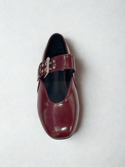 ZAPATO PLANO HEBILLA RED