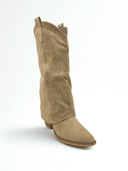 BOTA COWBOY POLAINA ANTE KHAKI