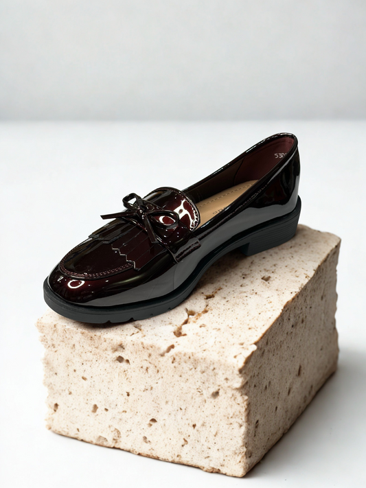 MOCASÍN MALAK FLECOS WINE