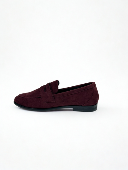 MOCASÍN SARAI ANTIFAZ ANTELINA BURGUNDY