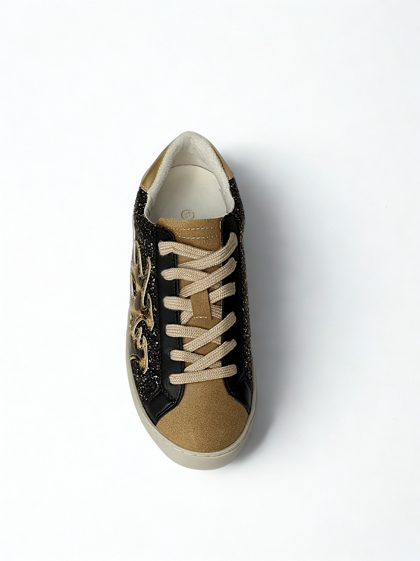 ZAPATILLA JIMENA BLACK/LEOPARDO