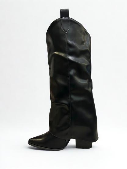 BOTA COWBOY MARISOL POLAINA BLACK