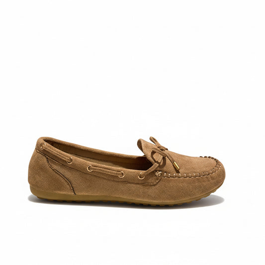 MOCASÍN FLEX LAZO KHAKI