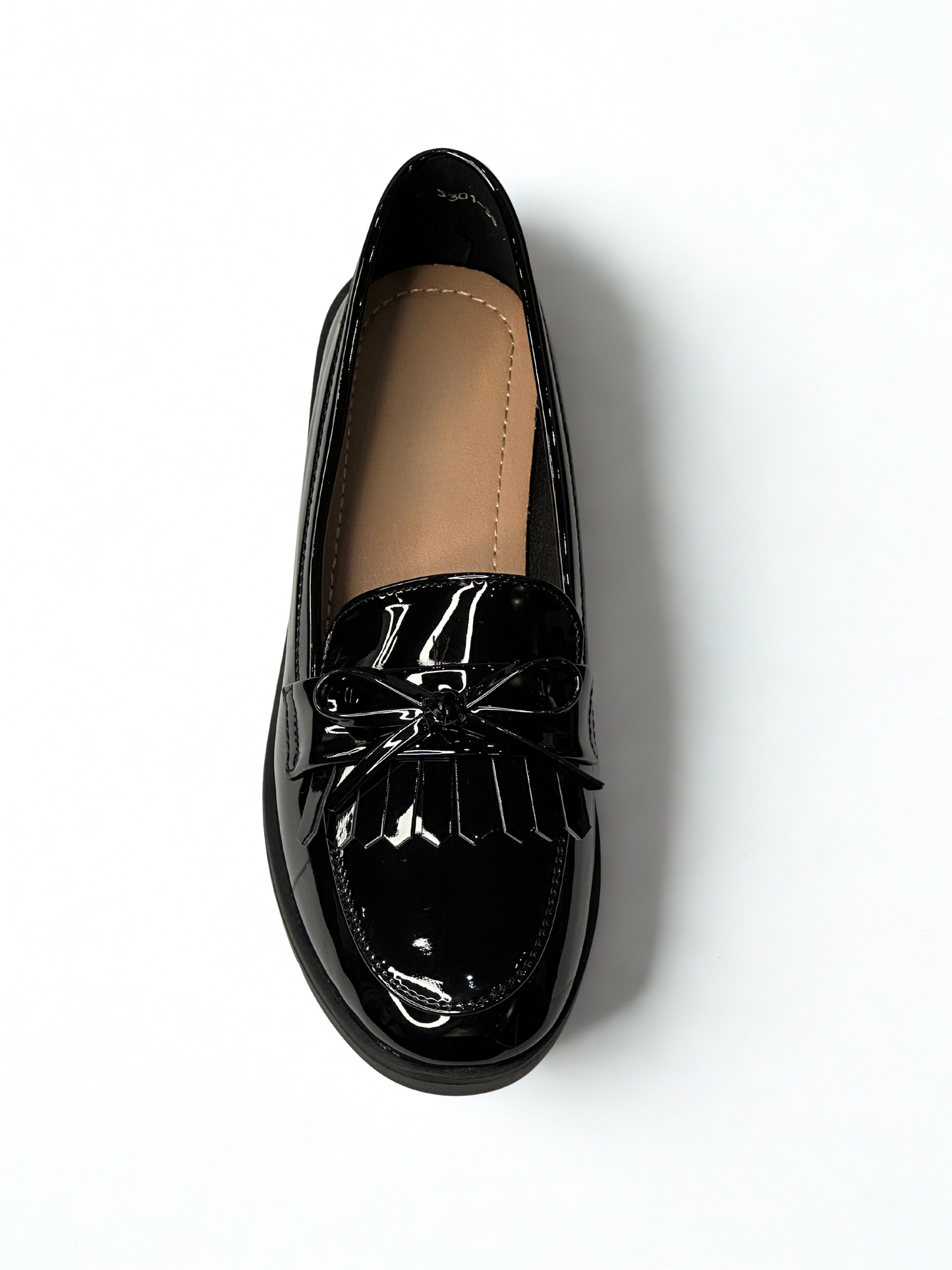 MOCASIN MALAK FLECOS NEGRO