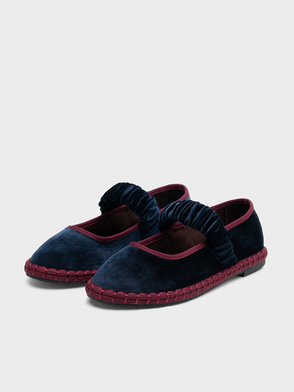 MERCEDITAS BEATRIZ GOMA BLUE GREY/WINE