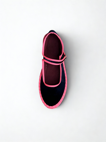 MERCEDITAS MIREIA TERCIOPELO NAVY