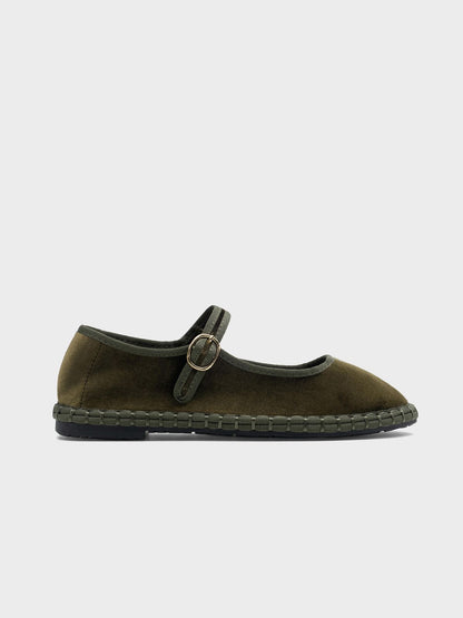 MERCEDITAS MIREIA TERCIOPELO GREEN