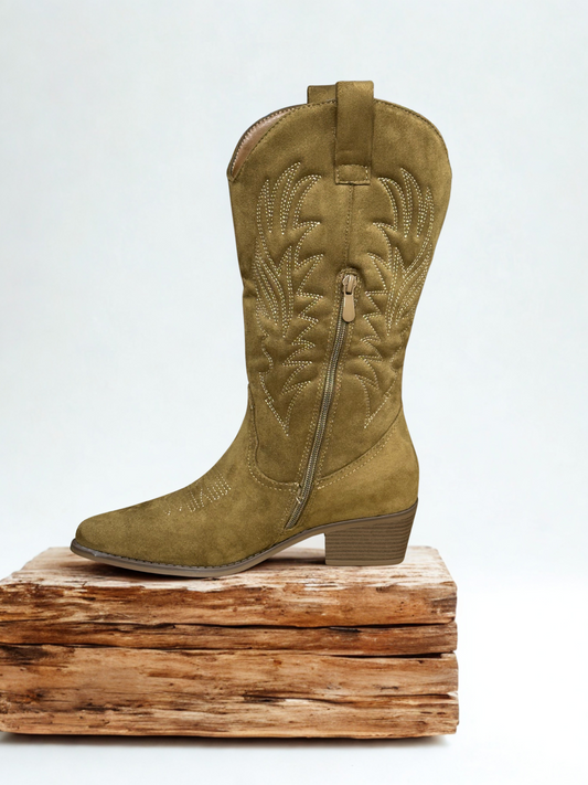 BOTA COWBOY LEIRE MARRÓN