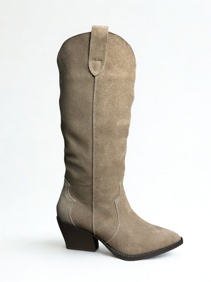 BOTA PIEL KHAKI