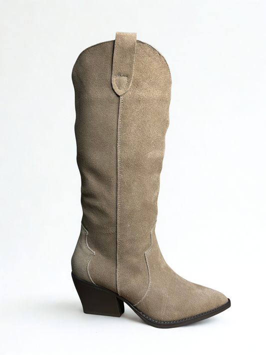 BOTA PIEL KHAKI