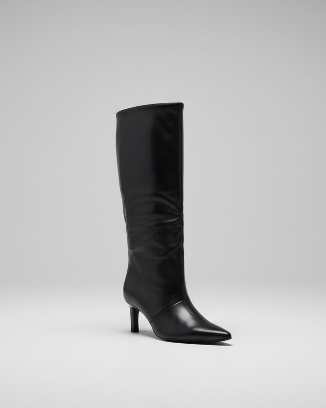 BOTA DIVA TACÓN BLACK