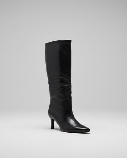 BOTA DIVA TACÓN BLACK