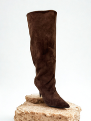 BOTA CAÑA ANCHA BROWN