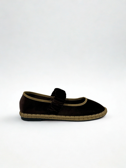 MERCEDITAS BEATRIZ GOMA BROWN/KHAKI