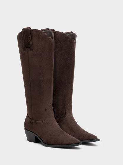 BOTA ALTA TACON MEDIO ZARAGOZA BROWN