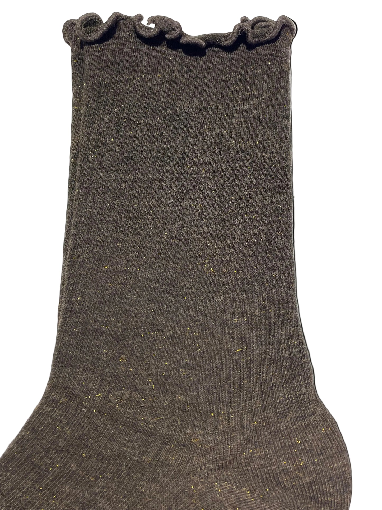 CALCETIN BRILLO MARRÓN Nº 7