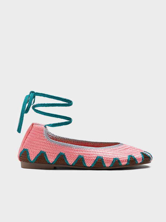 MERCEDITAS CROCHET ROMANA CORAL