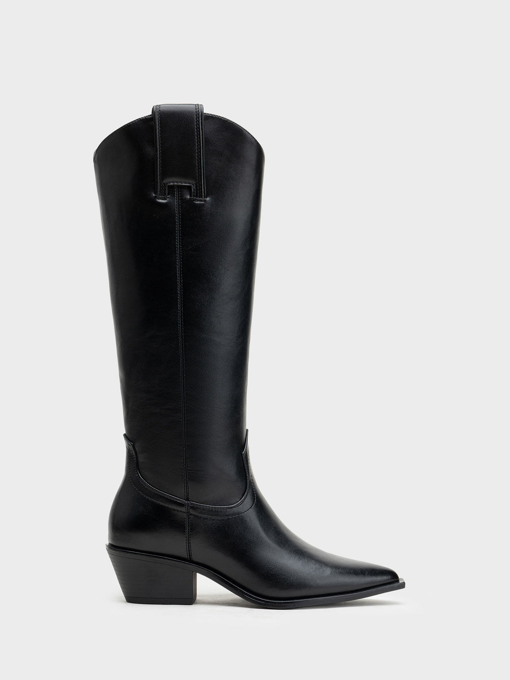 BOTA ALTA TACON MEDIO ZARAGOZA BLACK