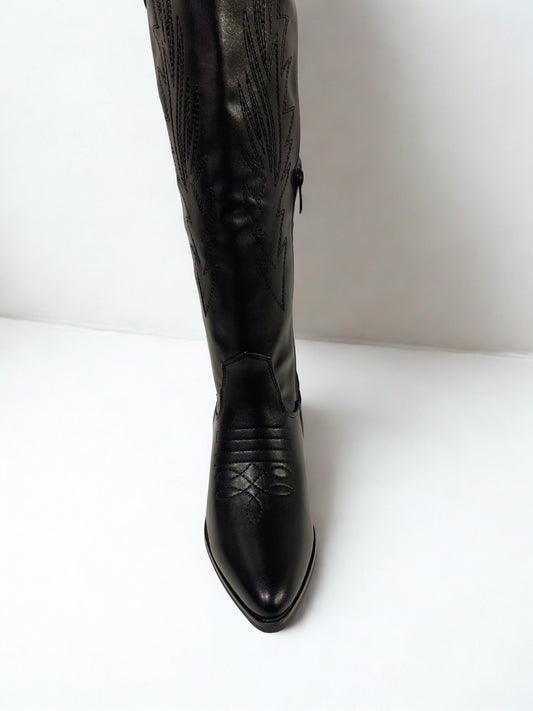 BOTA ALTA COWBOY BLACK