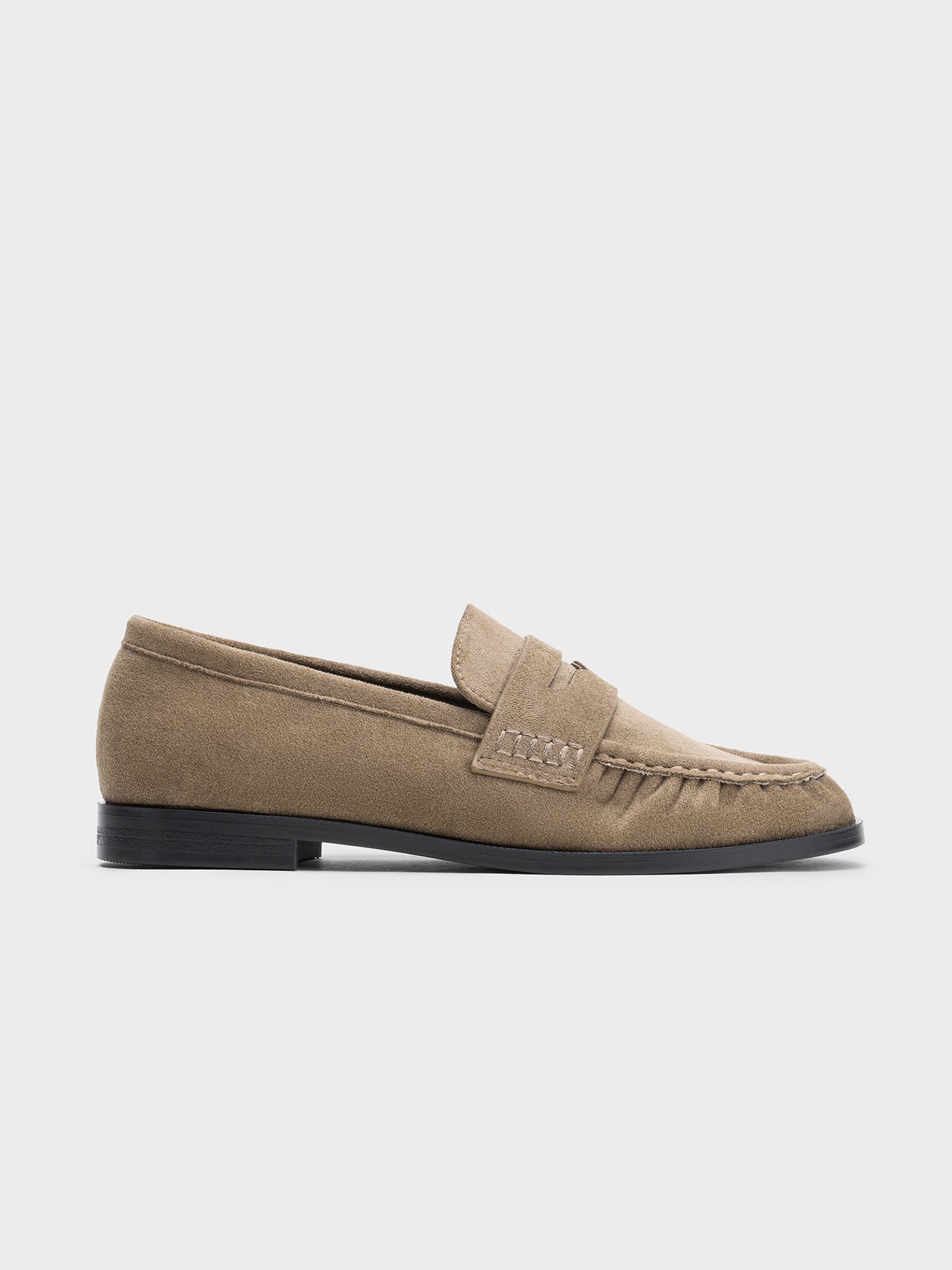 MOCASIN ARRUGADO ANTELINA KHAKI