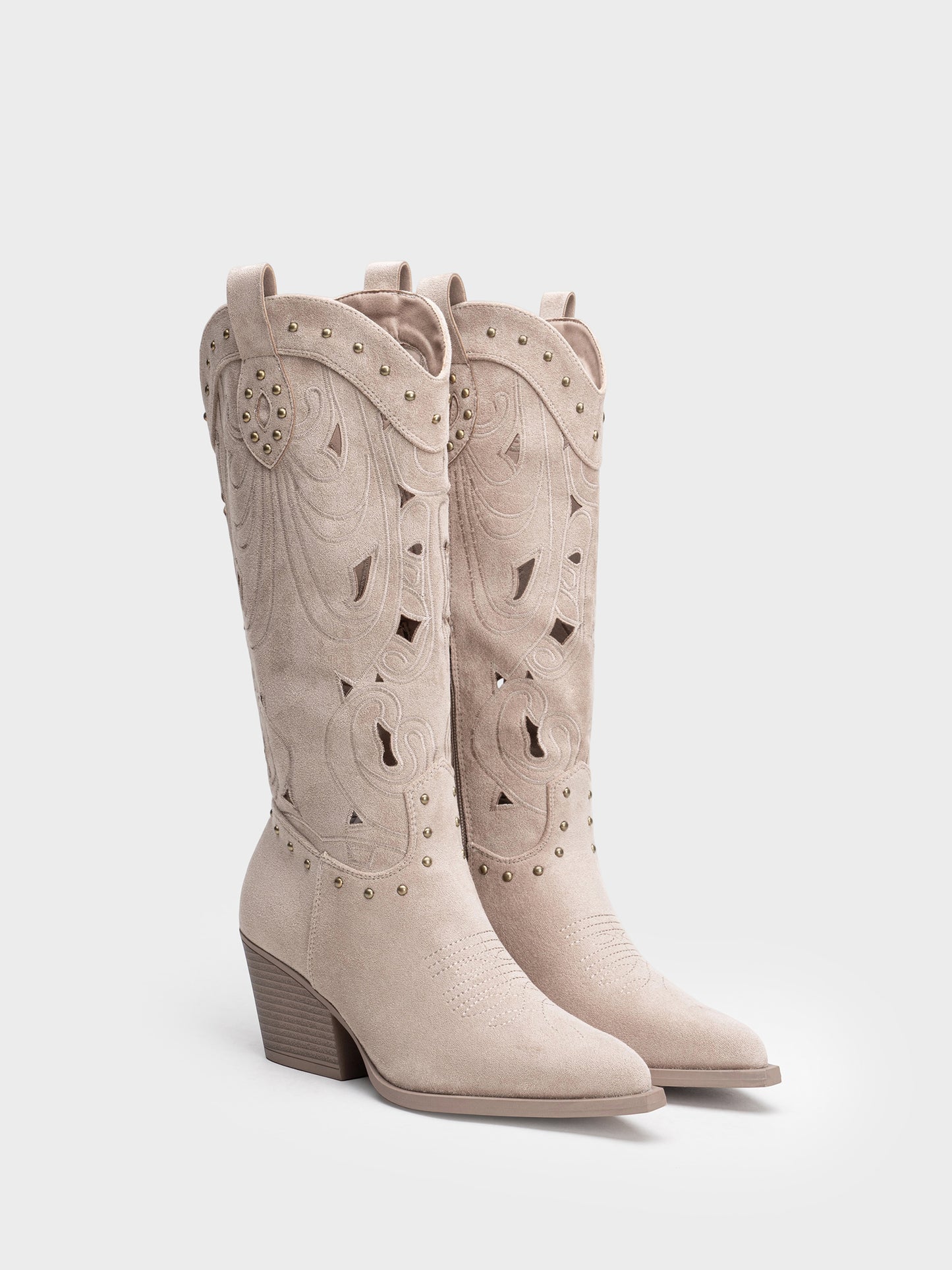 BOTA ALTA CALADA KHAKI