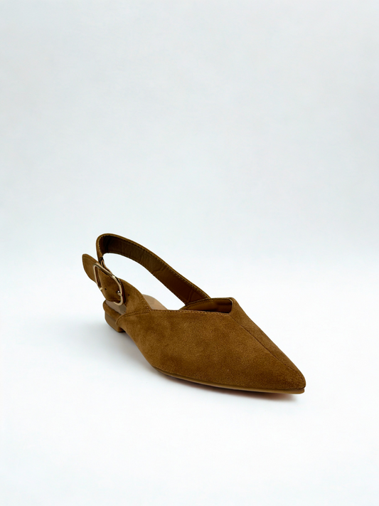ZAPATO KIARA PLANO ANTELINA CAMEL