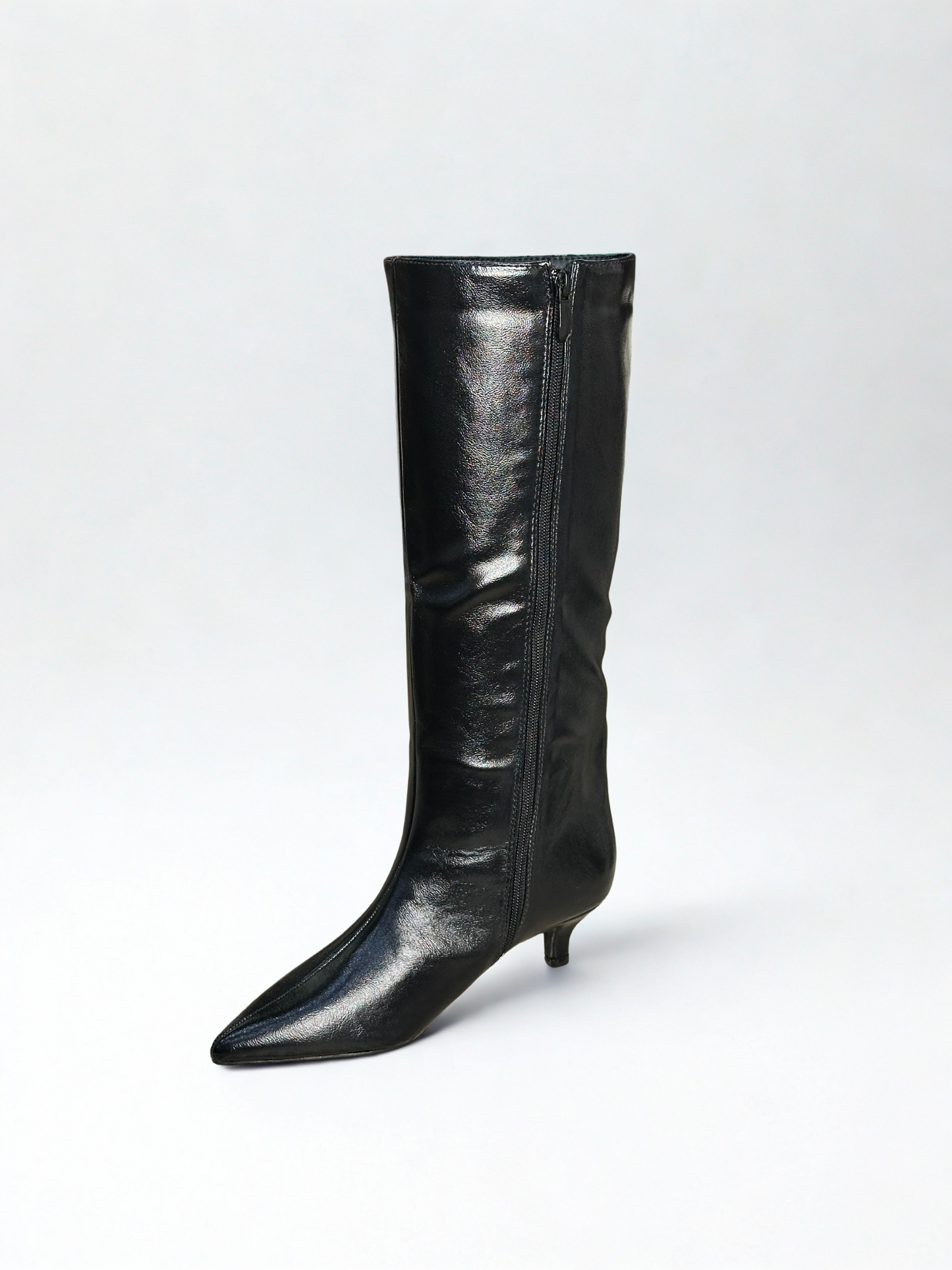 BOTA ARLET TACÓN KITTEN BLACK